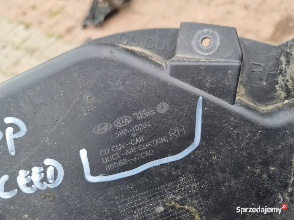 KIEROWNICA POWIETRZA PRAWA KIA XCEED 86568J7CA0
