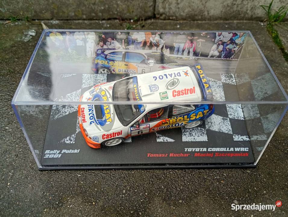 TOYOTA COROLLA WRC model 143 Rally Cars Warszawa