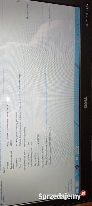 Dell Inspiron 15 procesor i3 Laptopy i netbooki Rudki