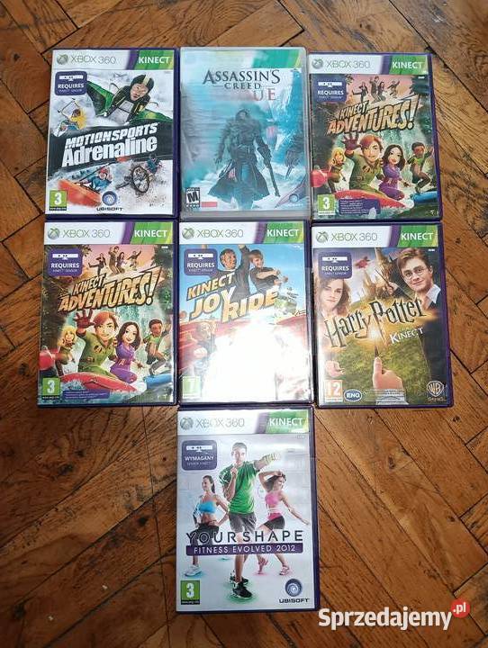 16 używanych gier na Xbox 360 wszystkie Imielin