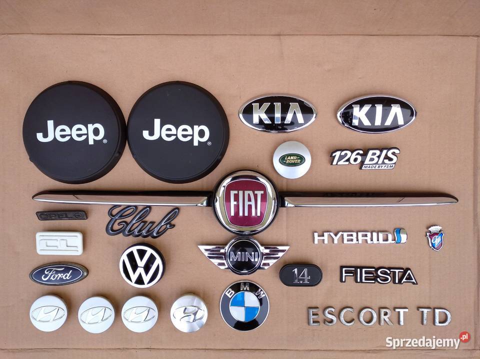Ford Escort TD napis znaczek logo emblemat Jarocin