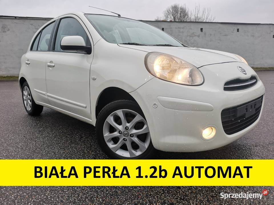 Nissan Micra AUTOMAT biała perła z Niemiec radio Tarnów