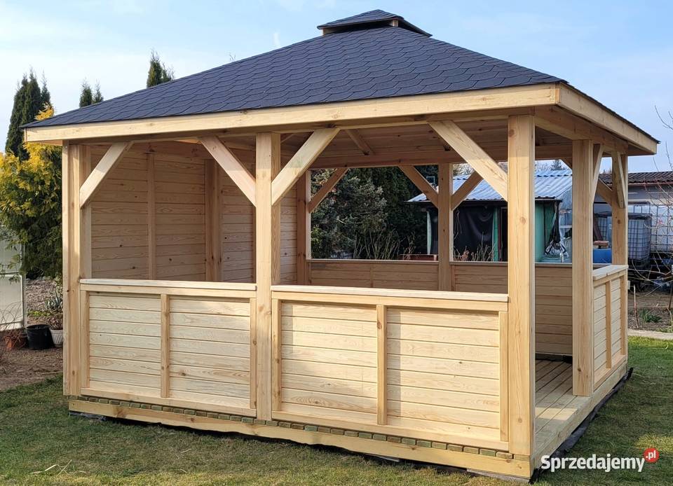ALTANA OGRODOWA WIATA TARAS ZADASZENIE