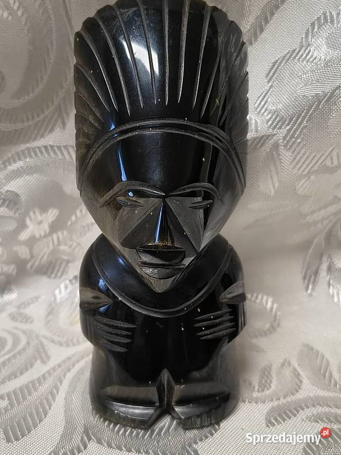 figurki czarny obsydian Chorzew