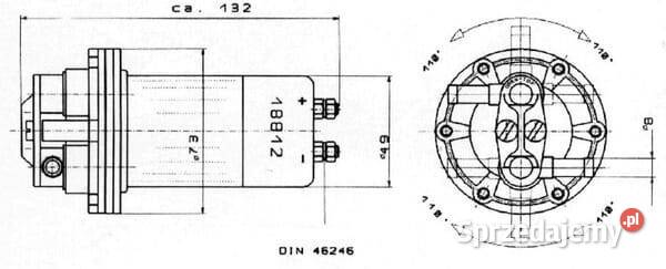 Pompa paliwowa elektryczna 12 V 14412 Kamionna sprzedam