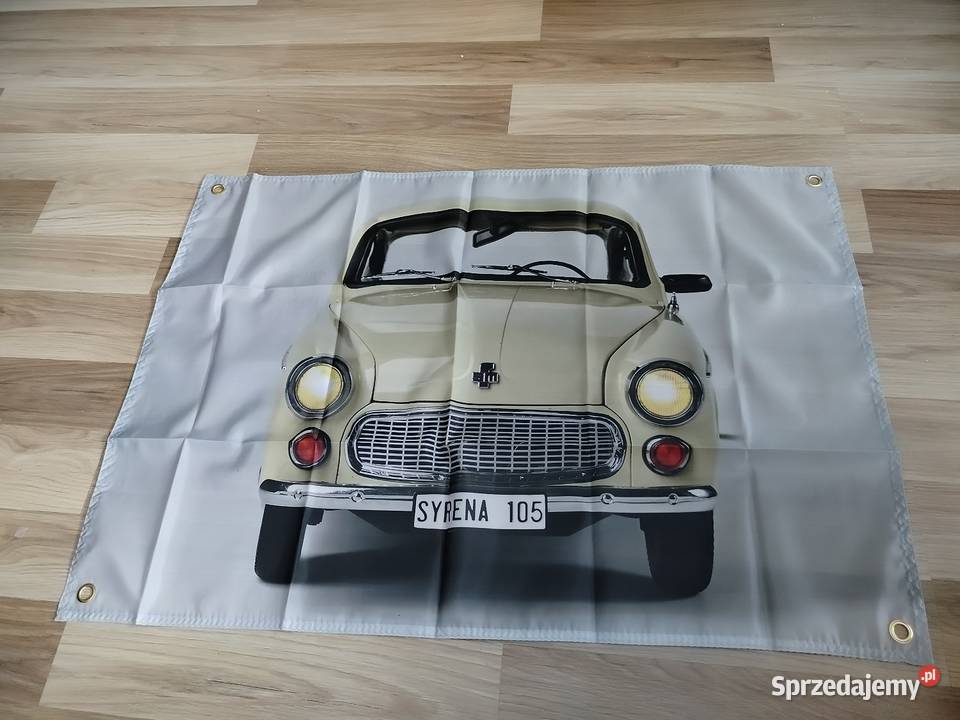 Baner plakat materiałowy syrena 104105 Polonez Gniezno