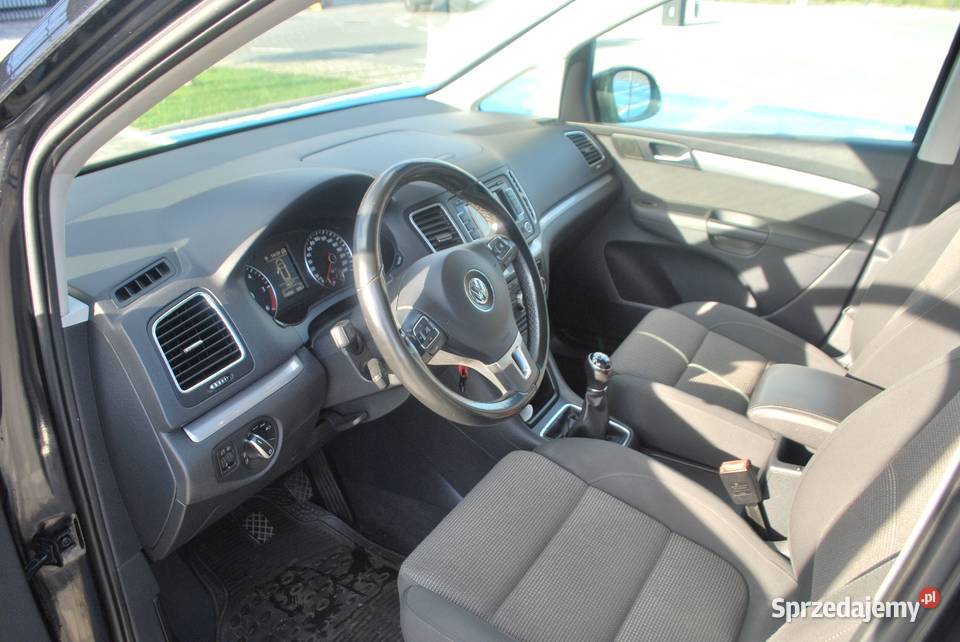 Volkswagen Sharan 20 TDI 140 Alufelgi klima Navi diesel Nowy Sącz
