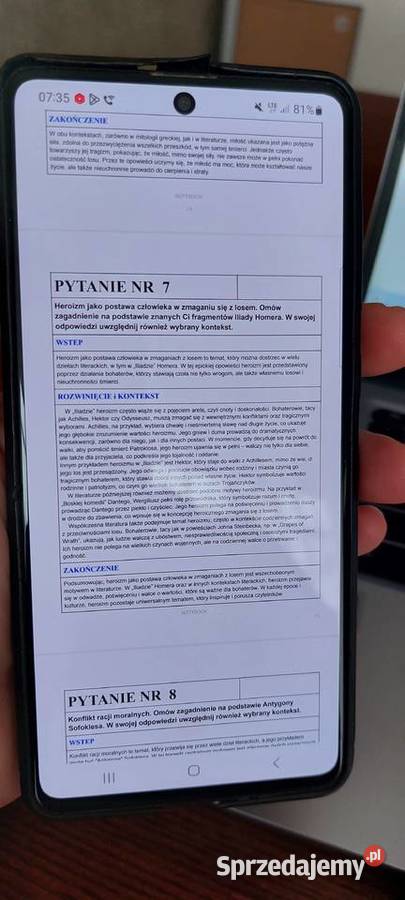 Pytania jawne 68 fiszek Matura ustna 2025 Język Kraków