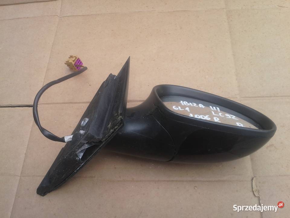 Seat Ibiza III lusterko LC9Z prawe lewe 6L1 osobowe Dębno