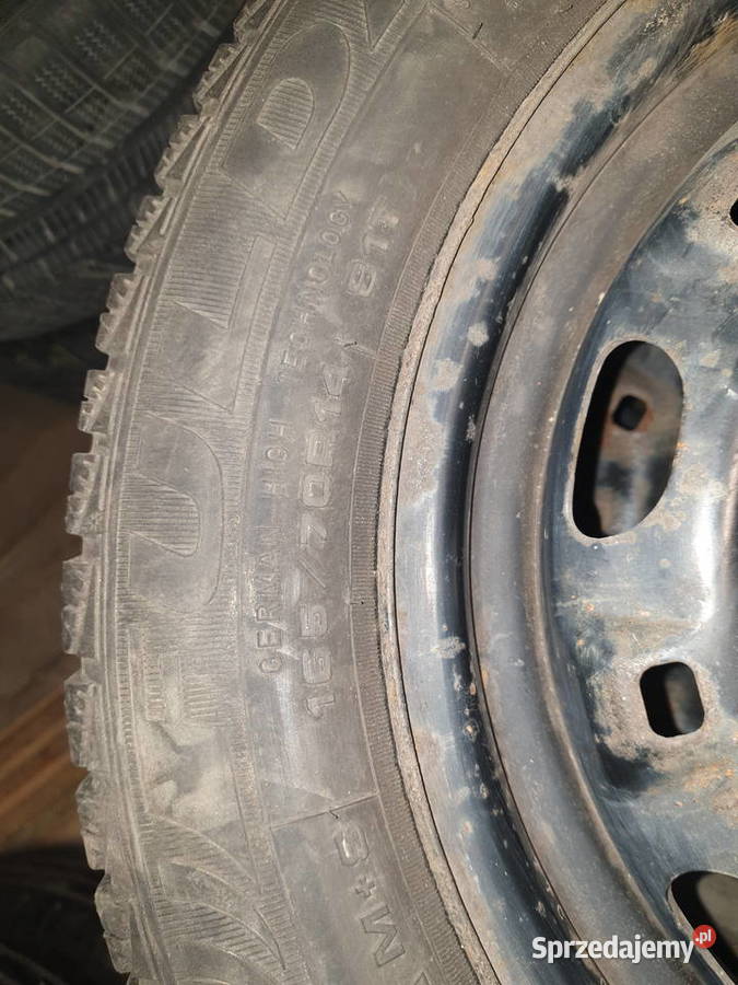 Felgi stalowe VW opony Fulda Montero 3 19570r14 Dobre Miasto