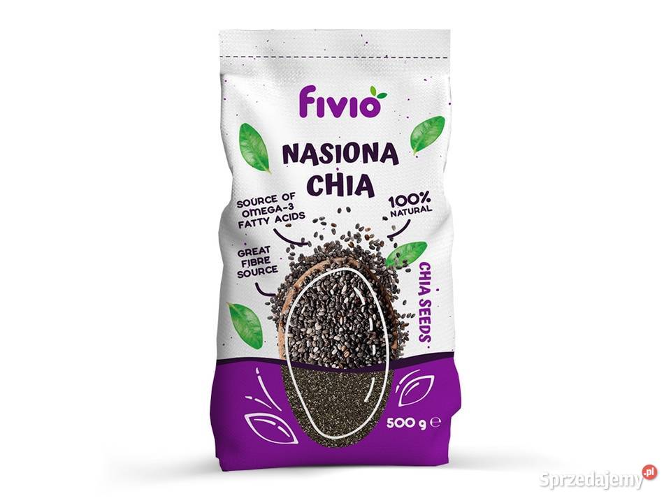 Nasiona chia 500 gram FIVIO Warszawa