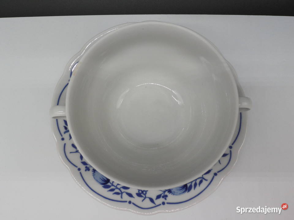 Porcelanowa Bulionówka ze Spodkiem KAHLA Raszków
