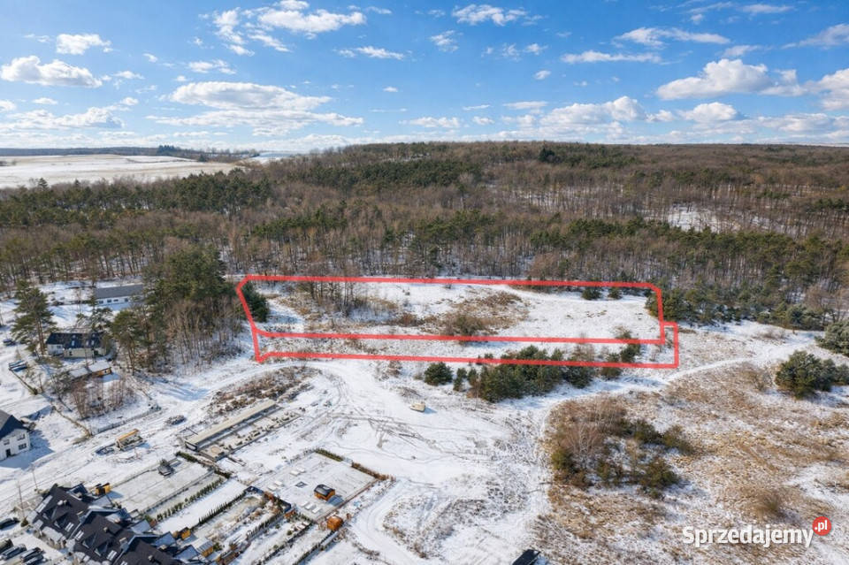 Działka inwestycyjna pod szeregowce Przęsocin