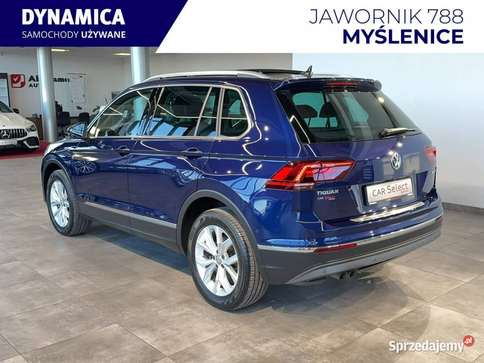 Volkswagen Tiguan VAT 23 Highline 20TSI 190 DSG Rok produkcji 2019 małopolskie Myślenice