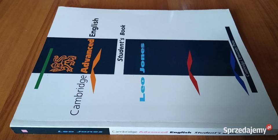 Cambridge Advanced English students book Jones miękka pomorskie Gdańsk