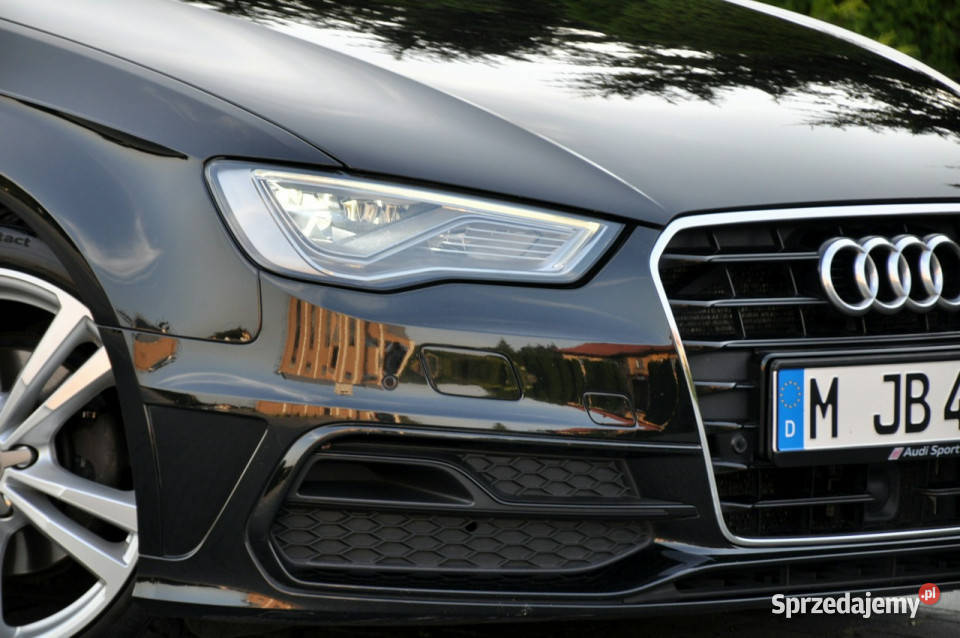 Audi A3 Sportback 16TDI1102xSLineFull asystent pasa ruchu Ostrów Mazowiecka