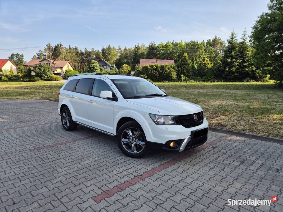 Fiat Freemont CROSS 4x4 2015r 20D 170 Ful Biała klimatyzacja Góra Puławska