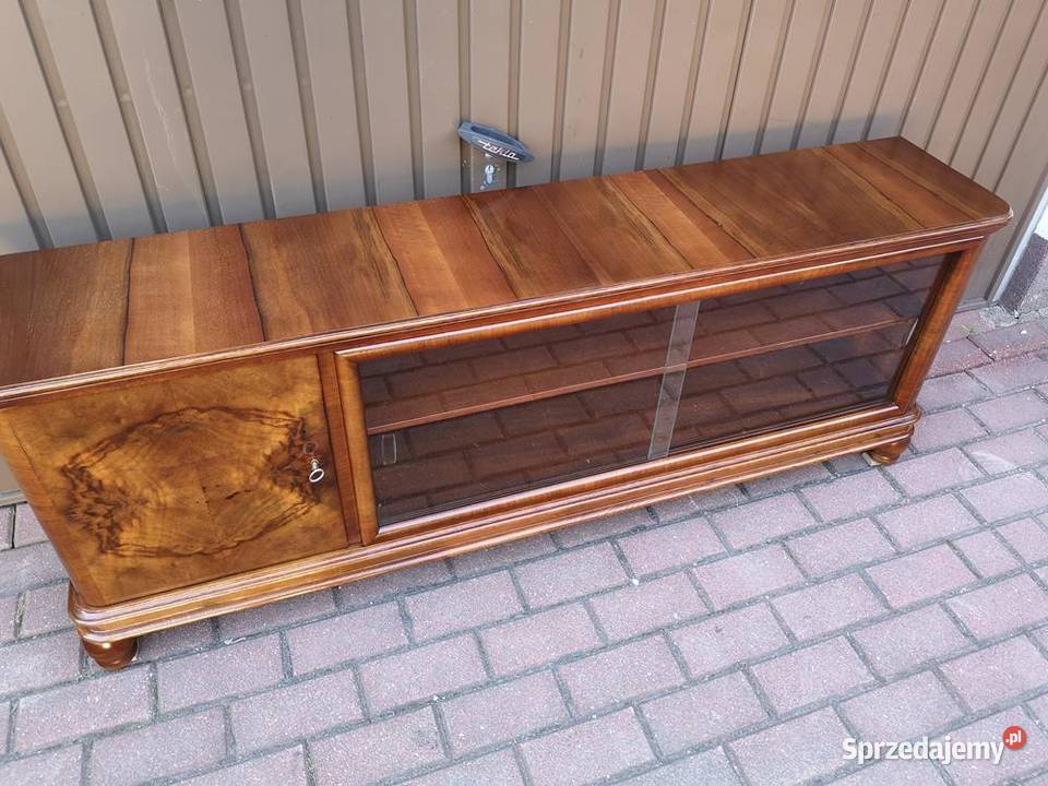 Komoda ARTDECO RTV Niska Orzech 156 Zgrabna