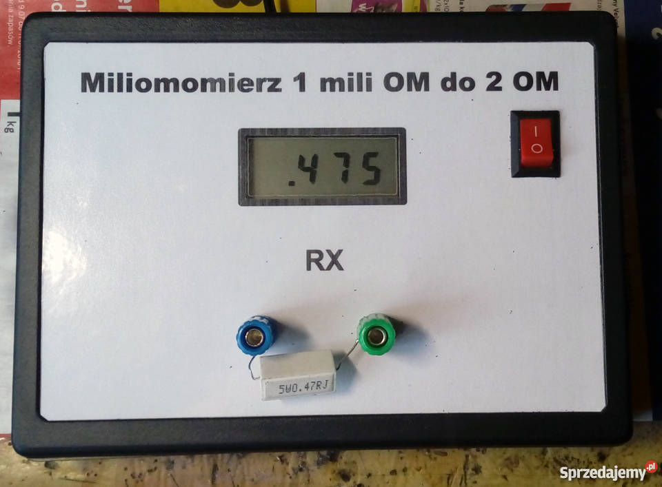 Miliomomierz 1miloma do 2 om śląskie Świętochłowice