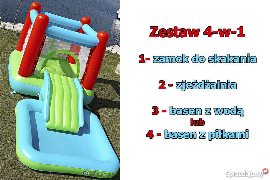 AIRPRO Dmuchana Trampolina Zamek zjeżdzalnia Kraków