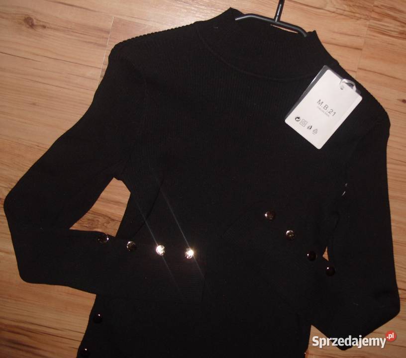 NOWA elegancka TUNIKA złote guziki ML wielkopolskie Rawicz