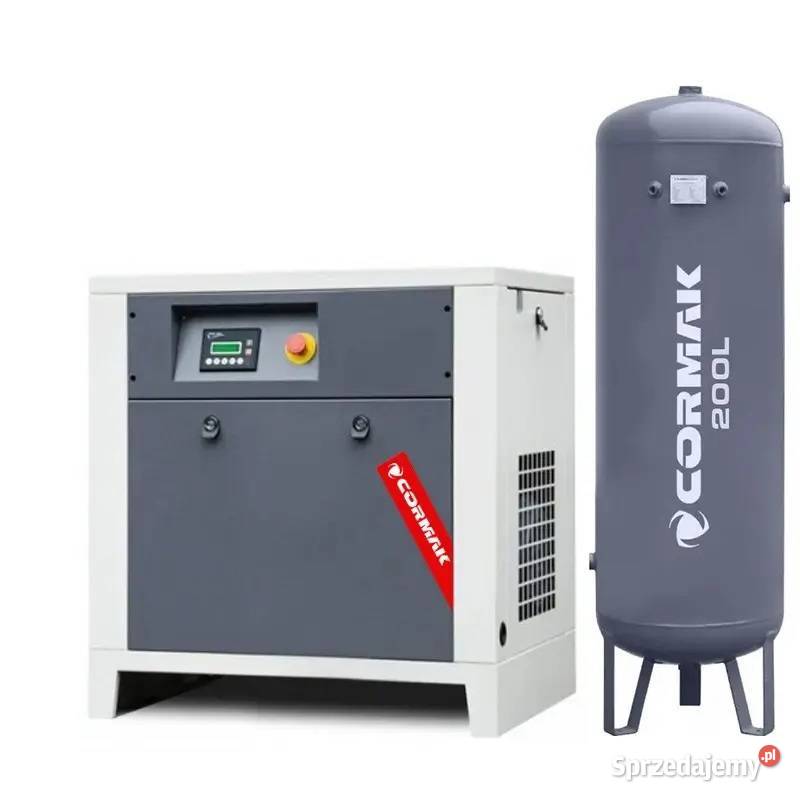 Kompresor śrubowy LUFT 700 55kW 650Lmin Zbiornik Pompki, kompresory przenośne Siedlce sprzedam