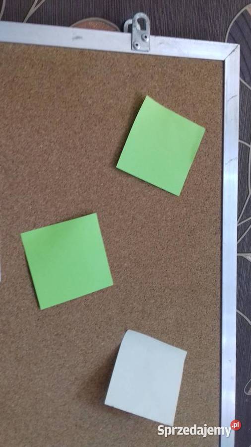 Tablica dwustronna magnetycznokorkowa Małkinia Górna sprzedam