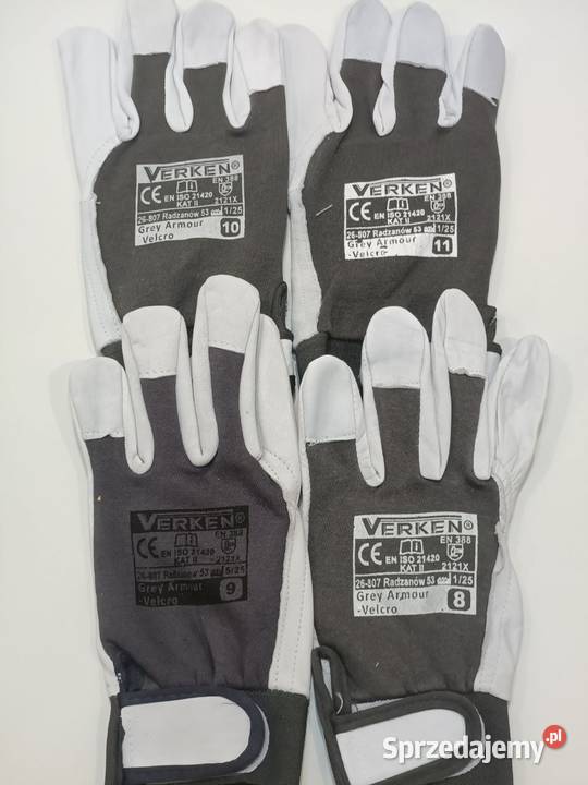 VERKEN Rękawice ochronne skórzane Grey Armour lubelskie Lublin