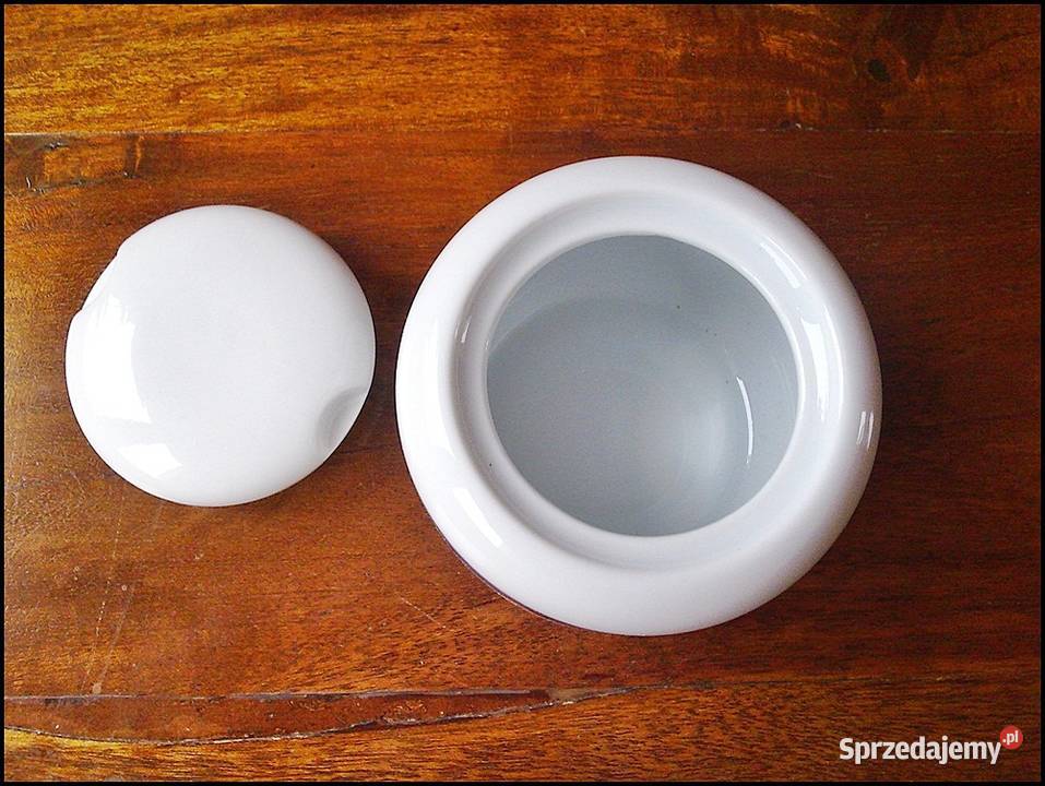 Cukiernica ceramiczna 200ml Nowa Tanio biały Warszawa