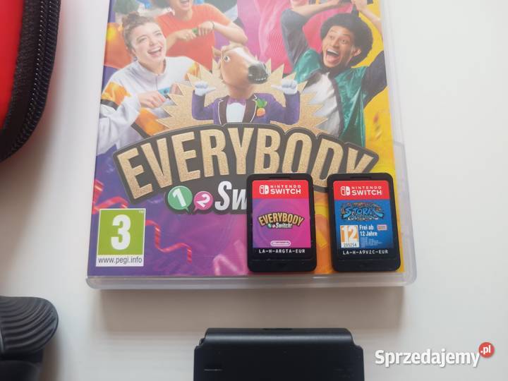 Nintendo Switch Oled Mario Red Edition 2 gry Warszawa