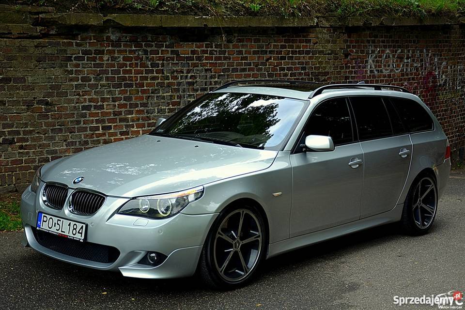 BMW E61 535D 2006r BITURBO MPAKIET HEAD UP możliwa zamiana wielkopolskie Poznań