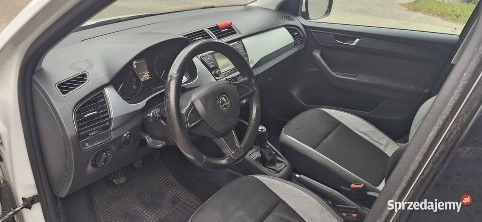 Skoda Fabia III 10 z gazem 2015r Salon klimatyzacja Gdańsk sprzedam