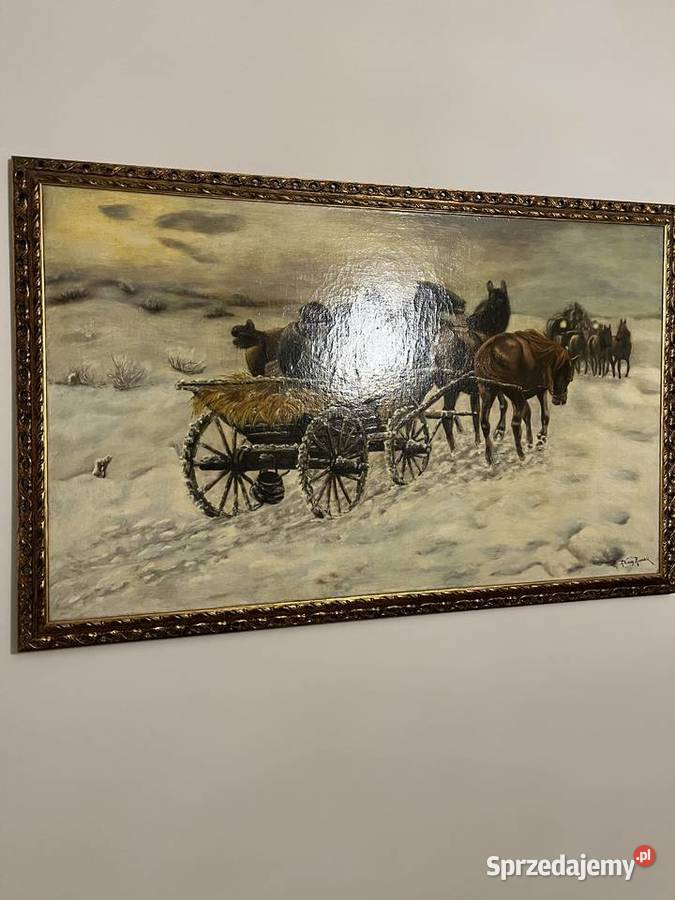 Obraz olejny na płótnie Malarstwo Toruń