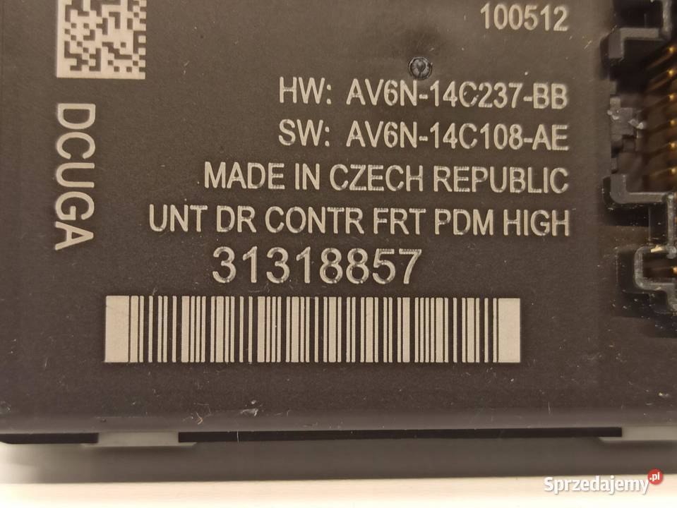 MODUŁ DRZWI VOLVO V60 31318857 osobowe dolnośląskie sprzedam