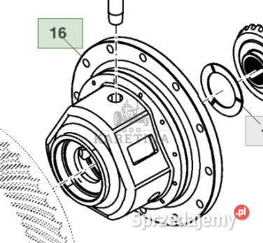 John Deere 8110 8210 8310 8410 Obudowa CZĘŚCI Części i osprzęt rolniczy Jastrzębniki sprzedam