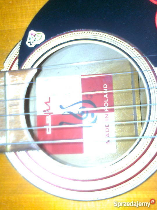 GITARA AKUSTYCZNA POLSKA FIRMY DEFIL Warszawa