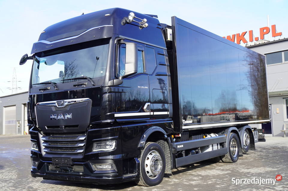 MAN TGX 28480 6x2 2024 Chłodnia Krone 18 EPAL komputer pokładowy małopolskie Kraków