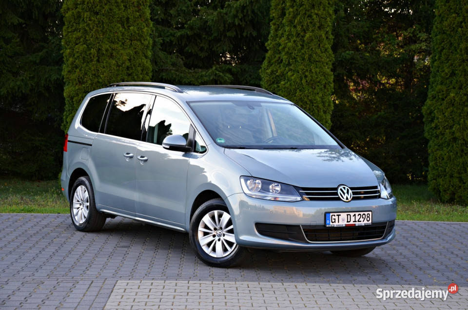 Volkswagen Sharan 20 TDI 140 DSG Super Stan Auto VAT marża Sharan Motoryzacja Ostrów Mazowiecka