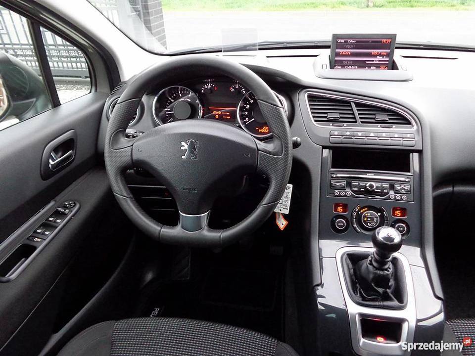 Sprzedam Peugeot 5008 nieuszkodzony zloty wspomaganie kierownicy Sulechów