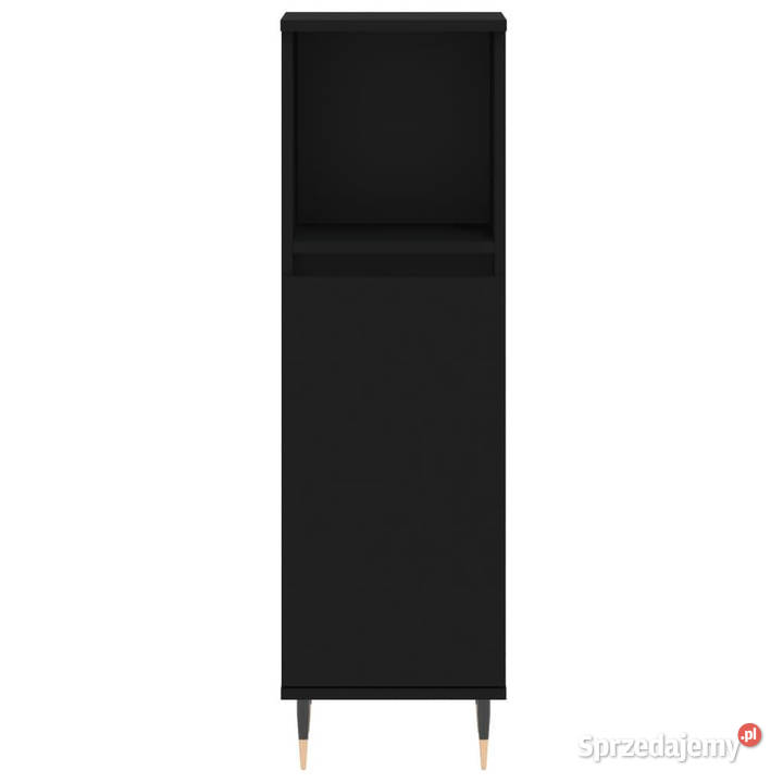 Szafka łazienkowa czarna 30x30x100 materiał Łazienkowe Warszawa sprzedam