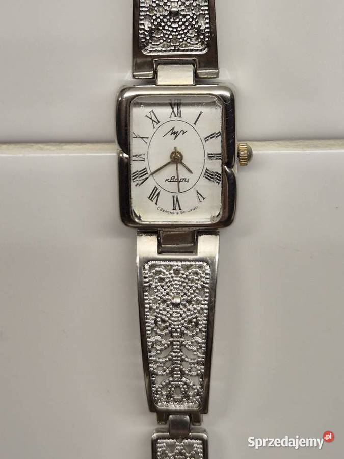 Damski ażurowy zegarek LuchŁuczquartz Chorzów