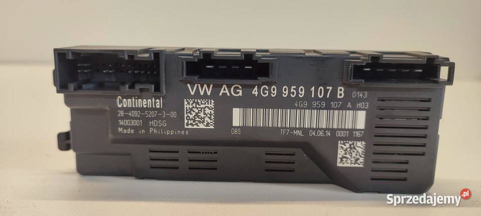 AUDI A6 C7 MODUŁ KLAPY BAGAŻNIKA 4G9959107B osobowe dolnośląskie