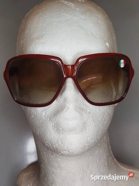 Zabytkowe okulary z PRLu Italia sprzedam