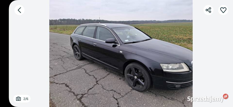 Audi A6 C6 2 7 TDI czarny
