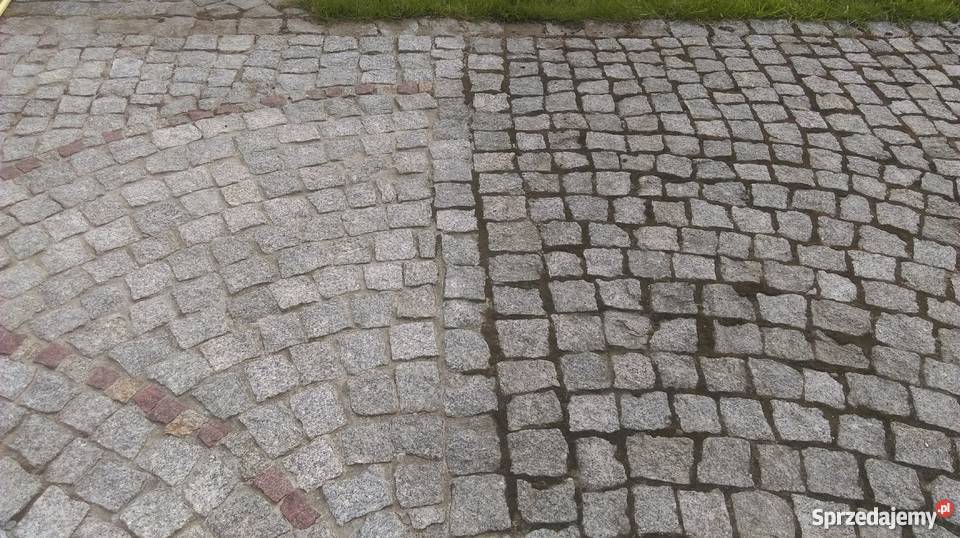 Czyszczenie kostki brukowej mechaniczne Krapkowice ogród