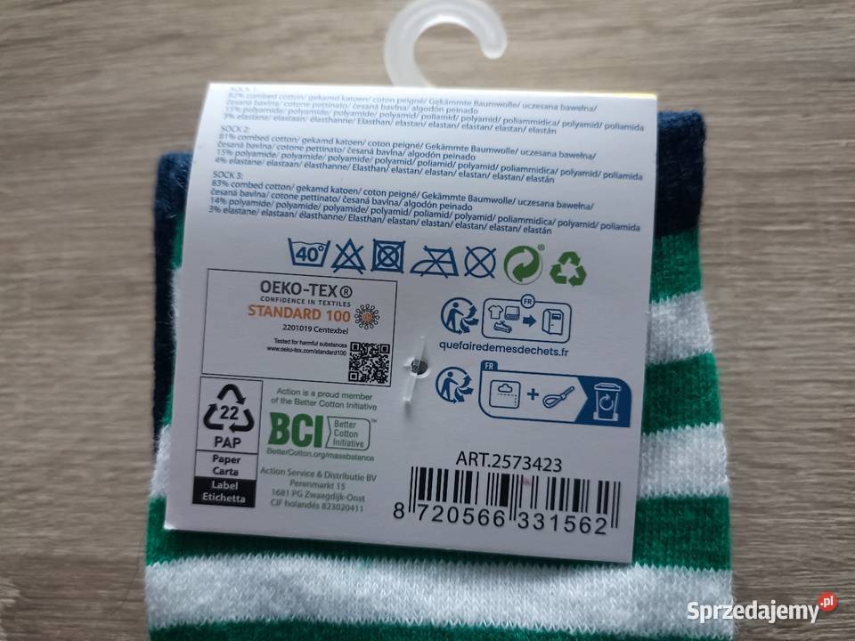 Skarpetki stópki chłopięce 3134