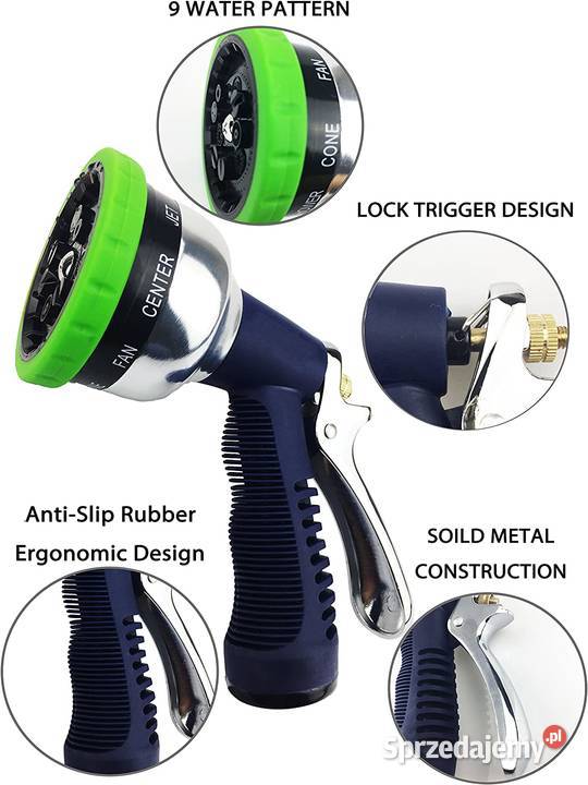 Pexio Professional Metalowa dysza węża Zamość