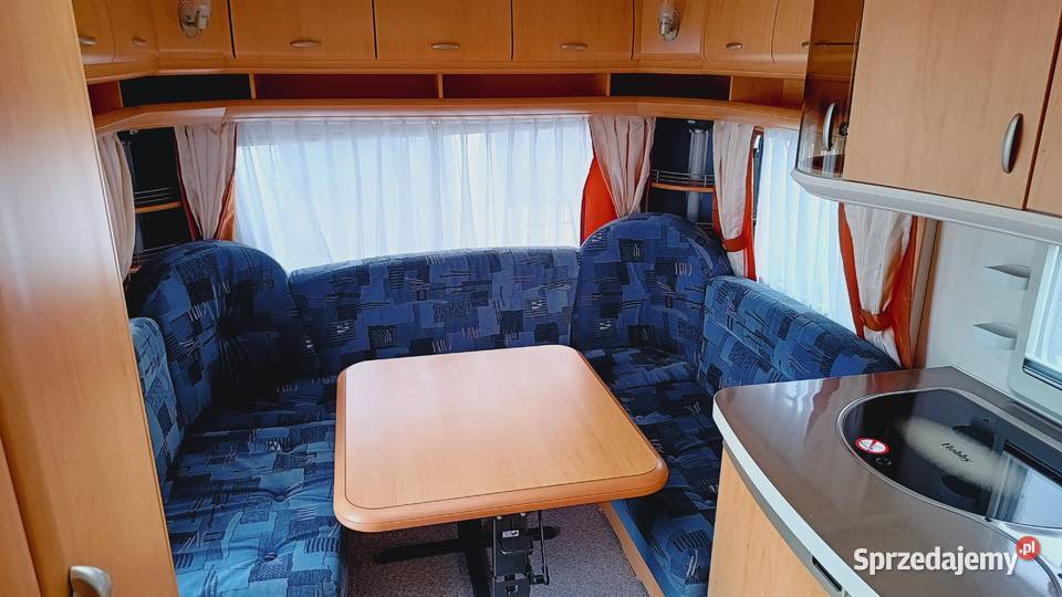 przyczepa kempingowa HOBBY 2007r MOVER Kempingowe Międzybrodzie Bialskie