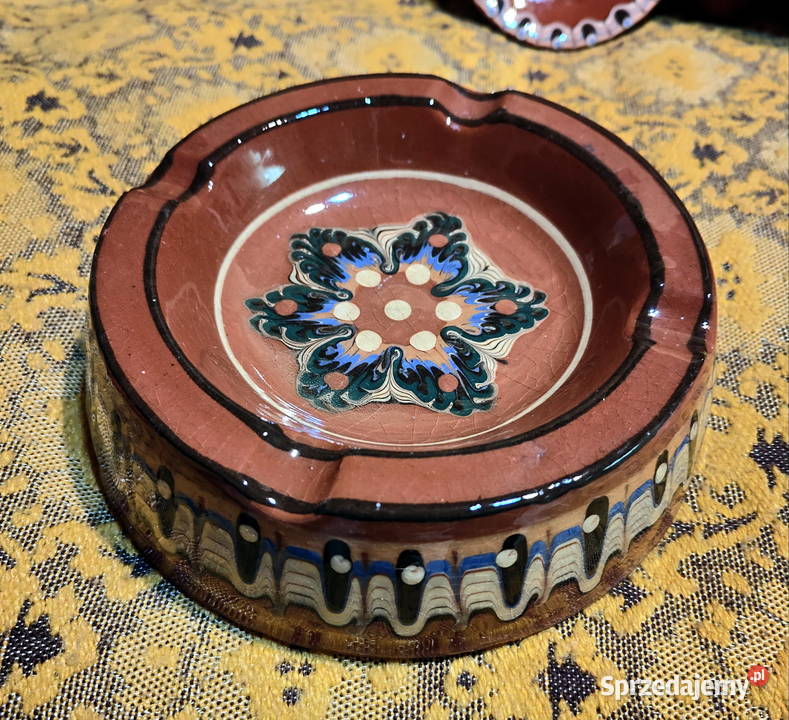 Vintage ceramika Bułgaria Trojan lata 70 Lublin sprzedam