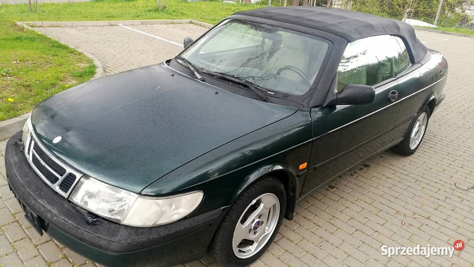 SAAB 900 youngtimer cabrio 22 benzyna 1996 benzyna Kamienna Góra sprzedam